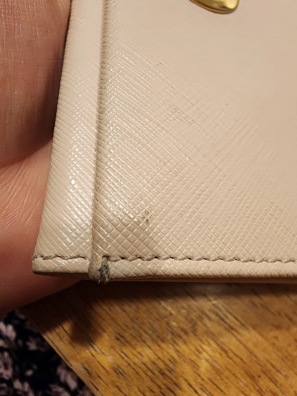 Salvatore Ferragamo Gancini long wallet pale pink With Gold Hardware